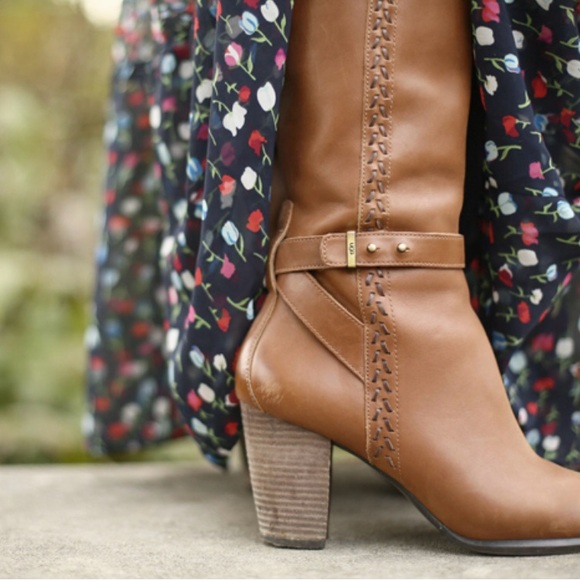 UGG Shoes - UGG Brown Heeled Boots